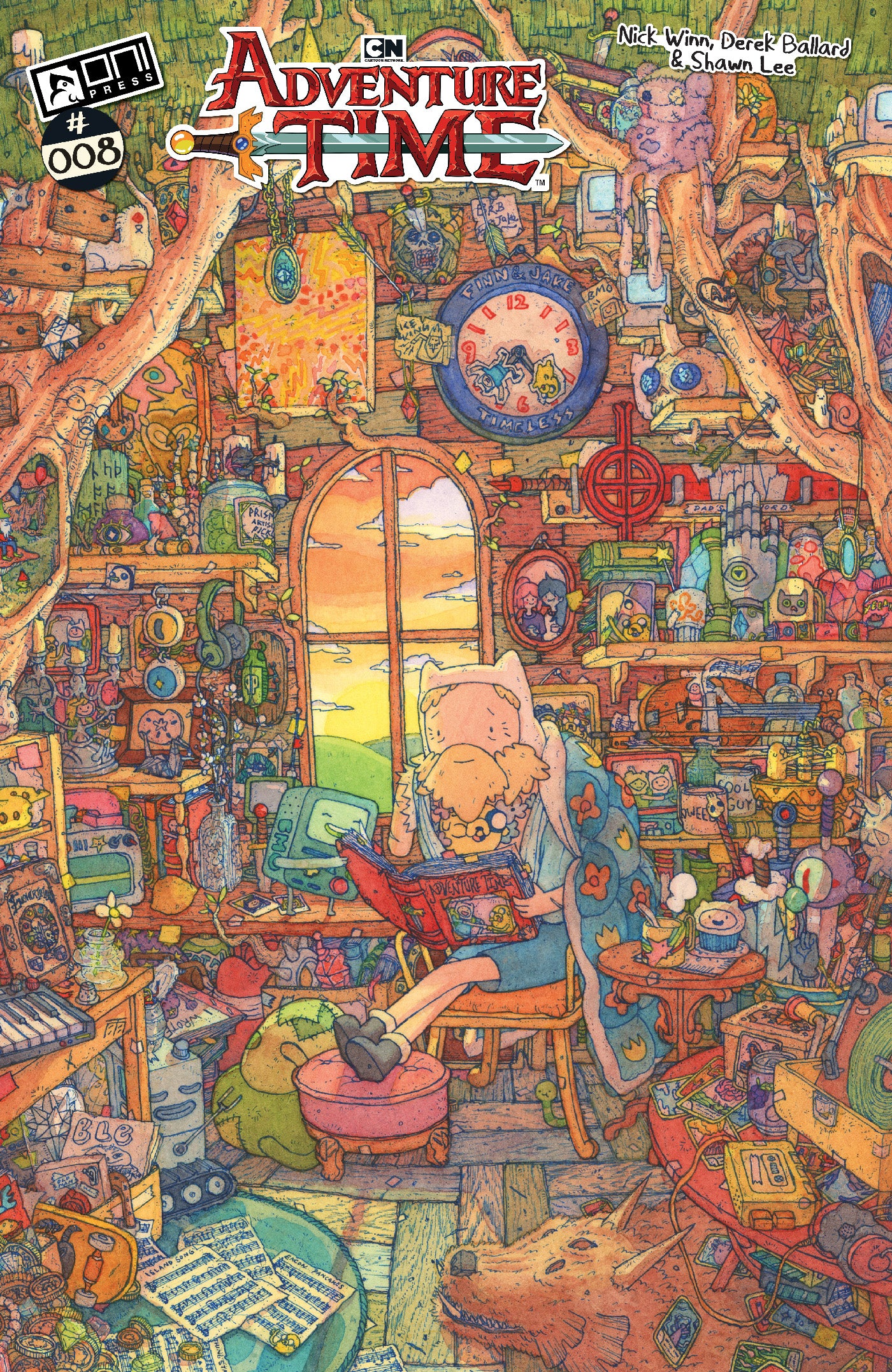 ADVENTURE TIME (2025) #8 COVER B RAIN SZETO VARIANT