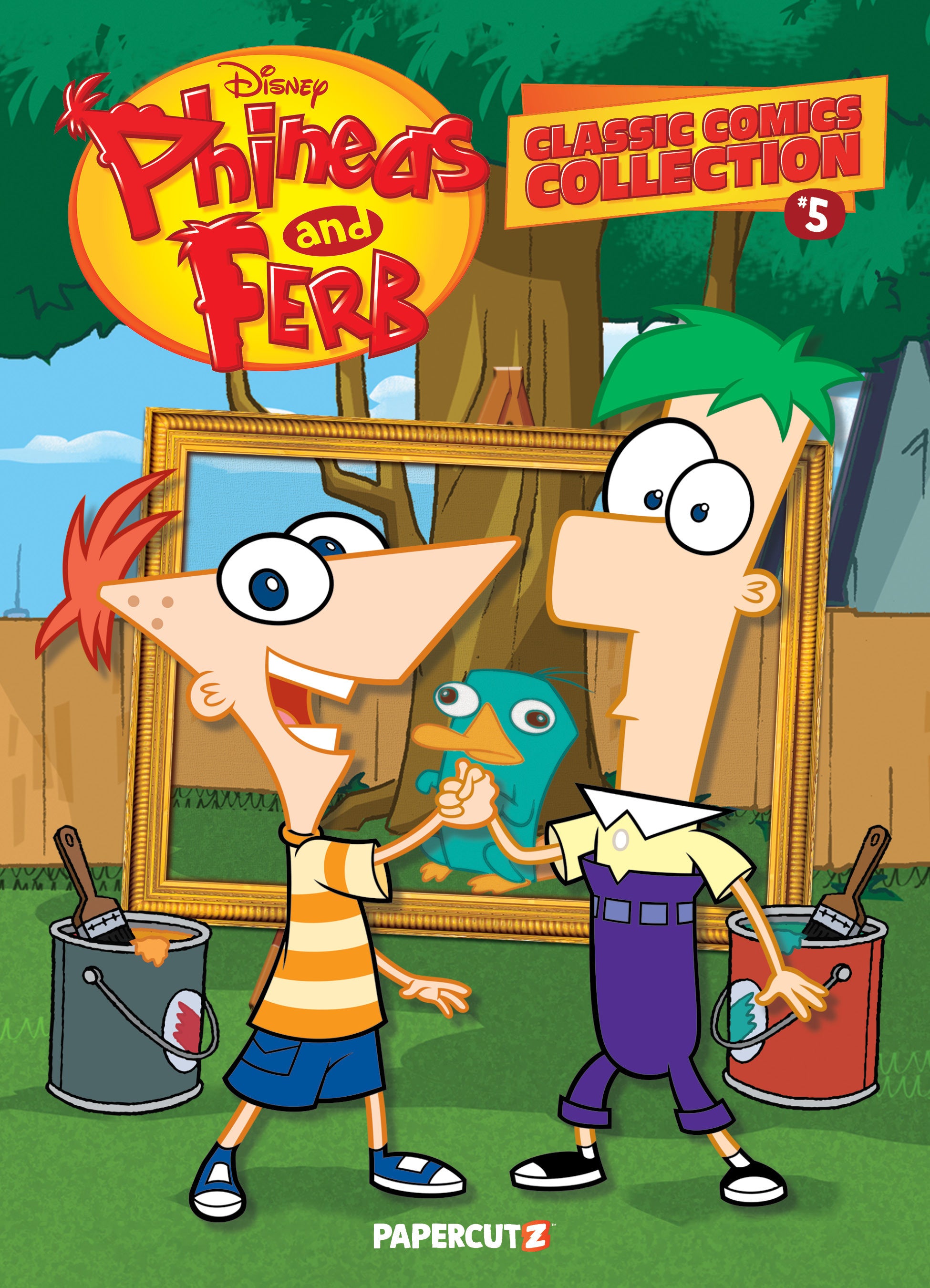 PHINEAS AND FERB CLASSIC COMICS COLLECTION TRADE PAPERBACK VOL 05