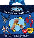 DC SUPER FRIENDS SLAP BRACELET VALENTINES