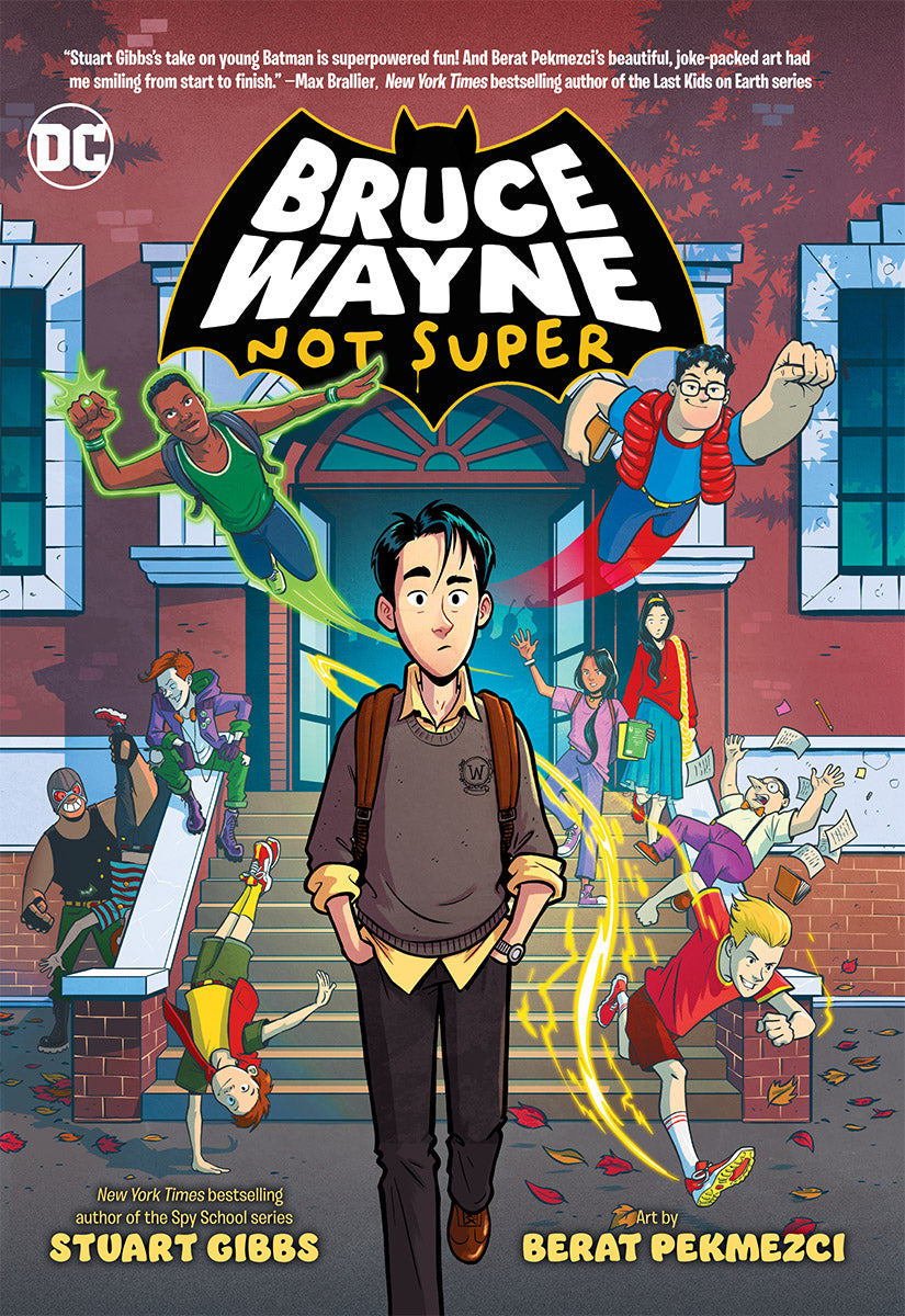 BRUCE WAYNE NOT SUPER TRADE PAPERBACK