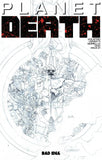 PLANET DEATH PLANET SIZED EDITION #1 COVER C TOMAS GIORELLO PENCILS W/ ORIGINAL ART SKETCH VARIANT