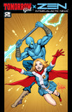 TOMORROW GIRL X ZEN INTERGALACTIC NINJA #2 (OF 2) CVR A DAVID HUTCHISON