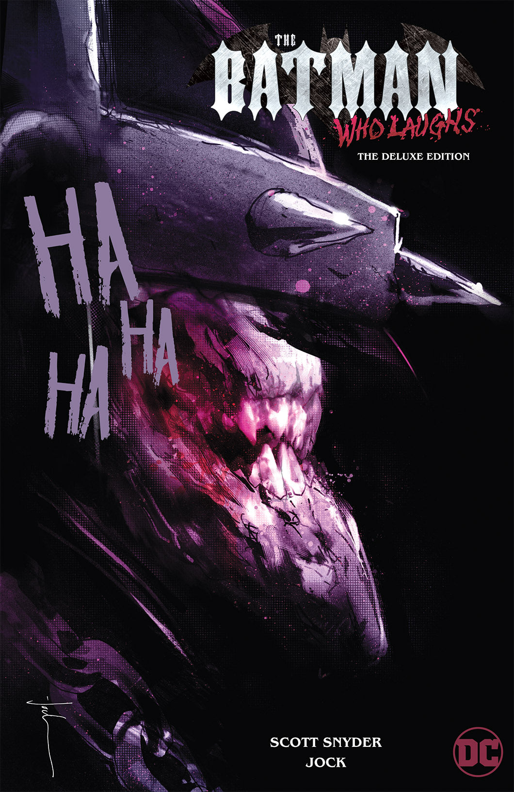 BATMAN WHO LAUGHS THE DELUXE EDITION HARDCOVER