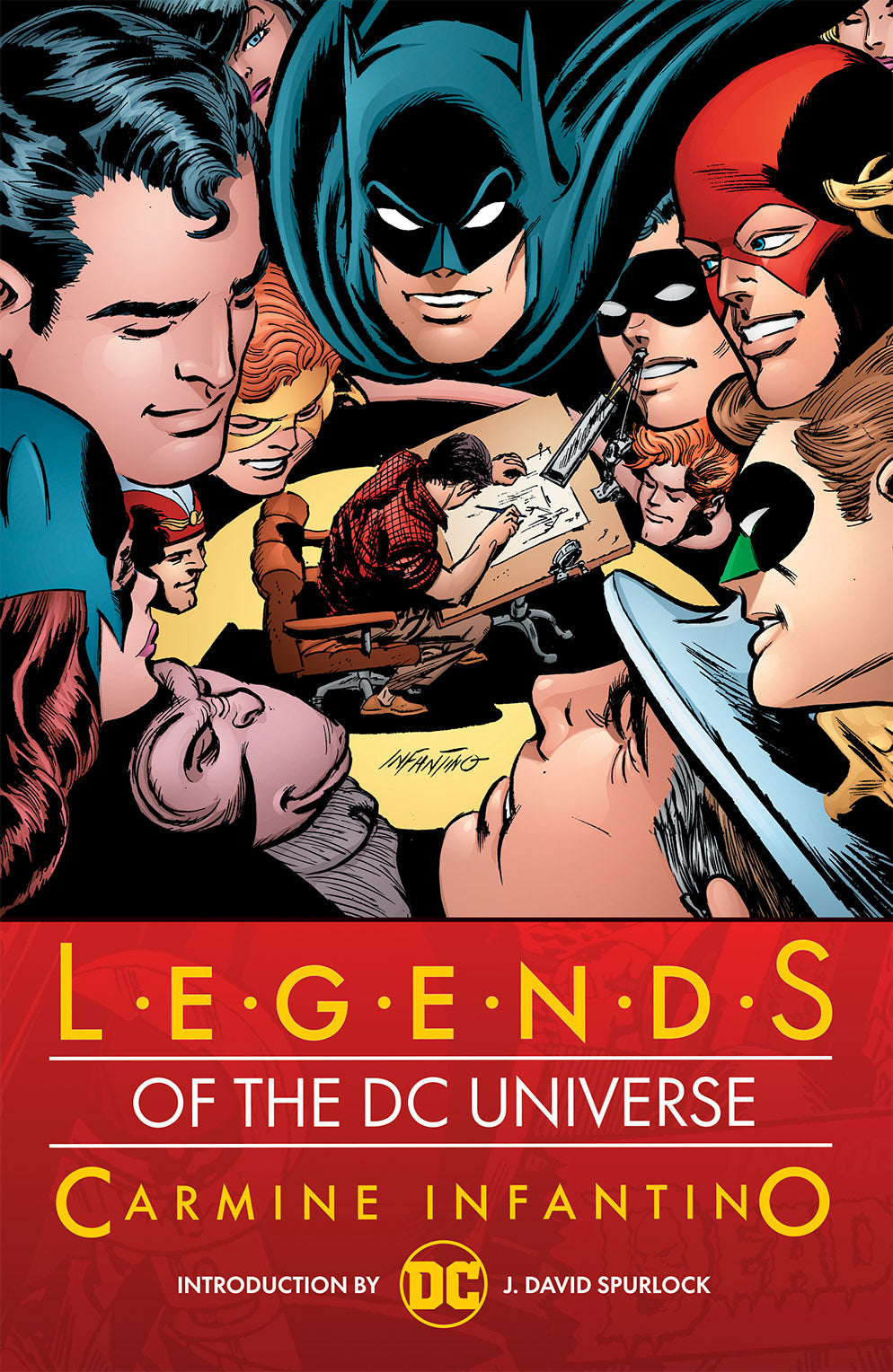 LEGENDS OF THE DC UNIVERSE CARMINE INFANTINO HARDCOVER