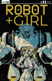 ROBOT + GIRL #11 COVER C JOHN LUCAS BAGGED WITH TRADING CARD VARIANT