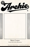 ARCHIE #5 COVER C BETTY YEARBOOK SKETCH VAR