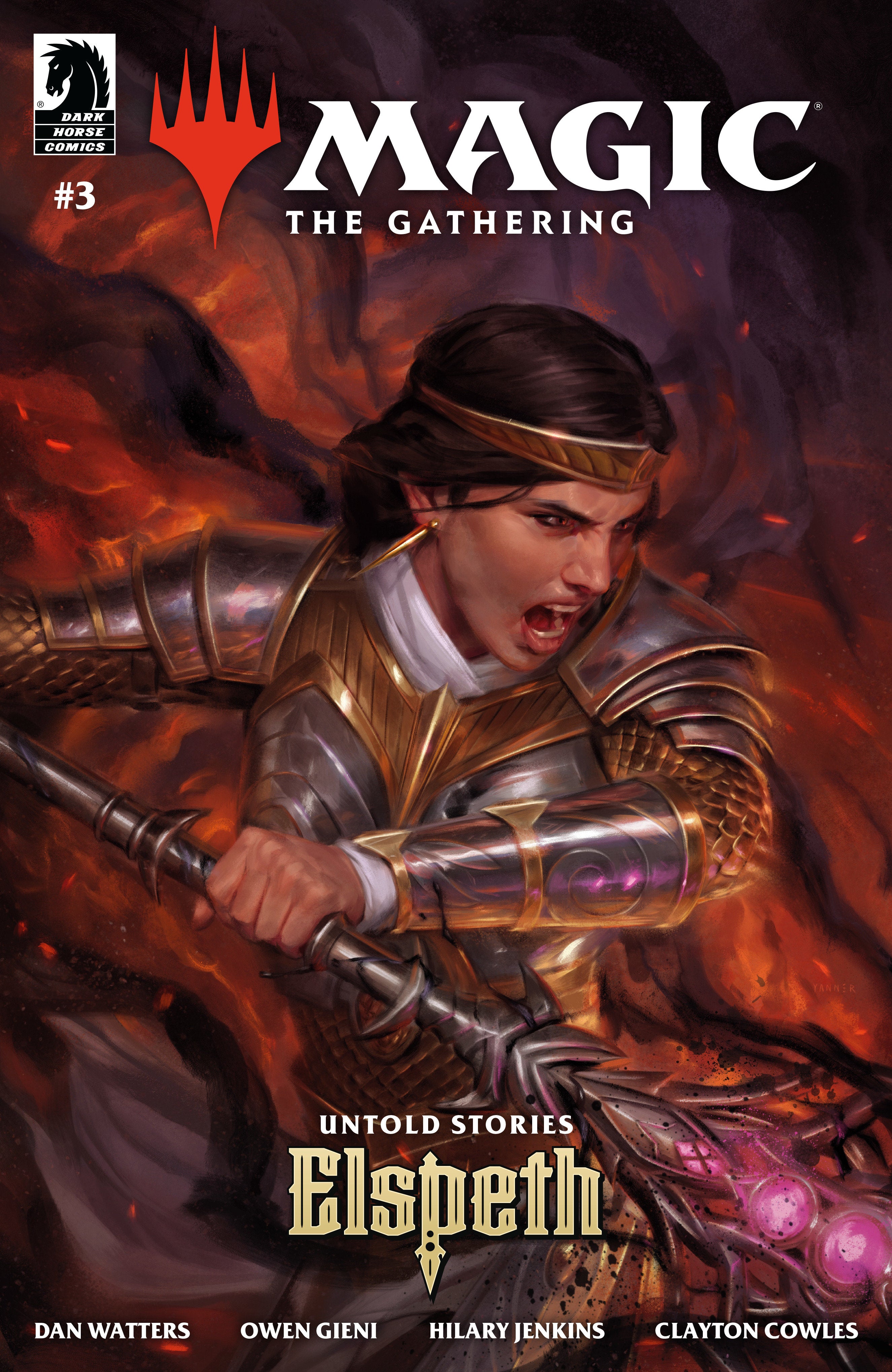 MAGIC: THE GATHERING: UNTOLD STORIES--ELSPETH #3 COVER C KIERAN YANNER