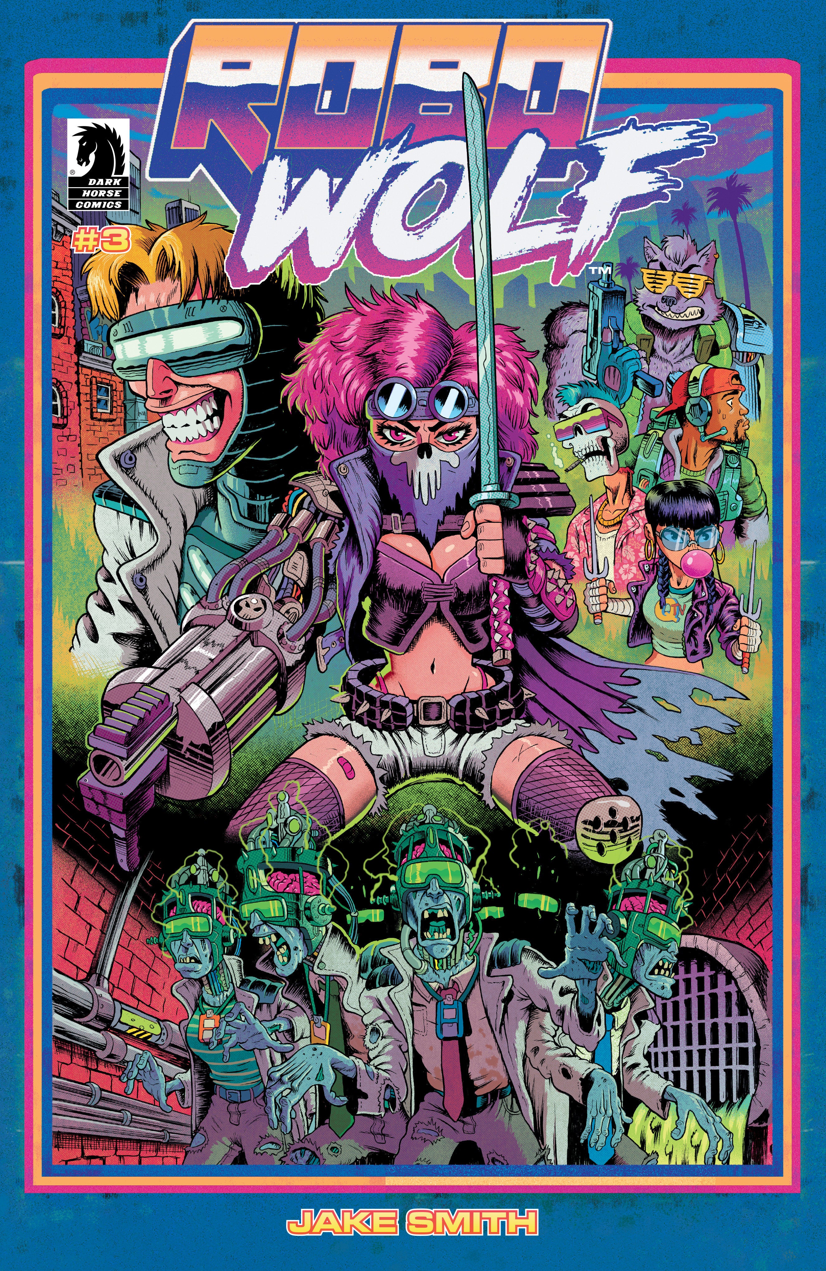 ROBOWOLF #3 COVER A JAKE SMITH