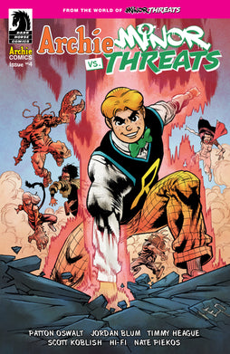 ARCHIE VS MINOR THREATS #4 COVER A SCOTT HEPBURN