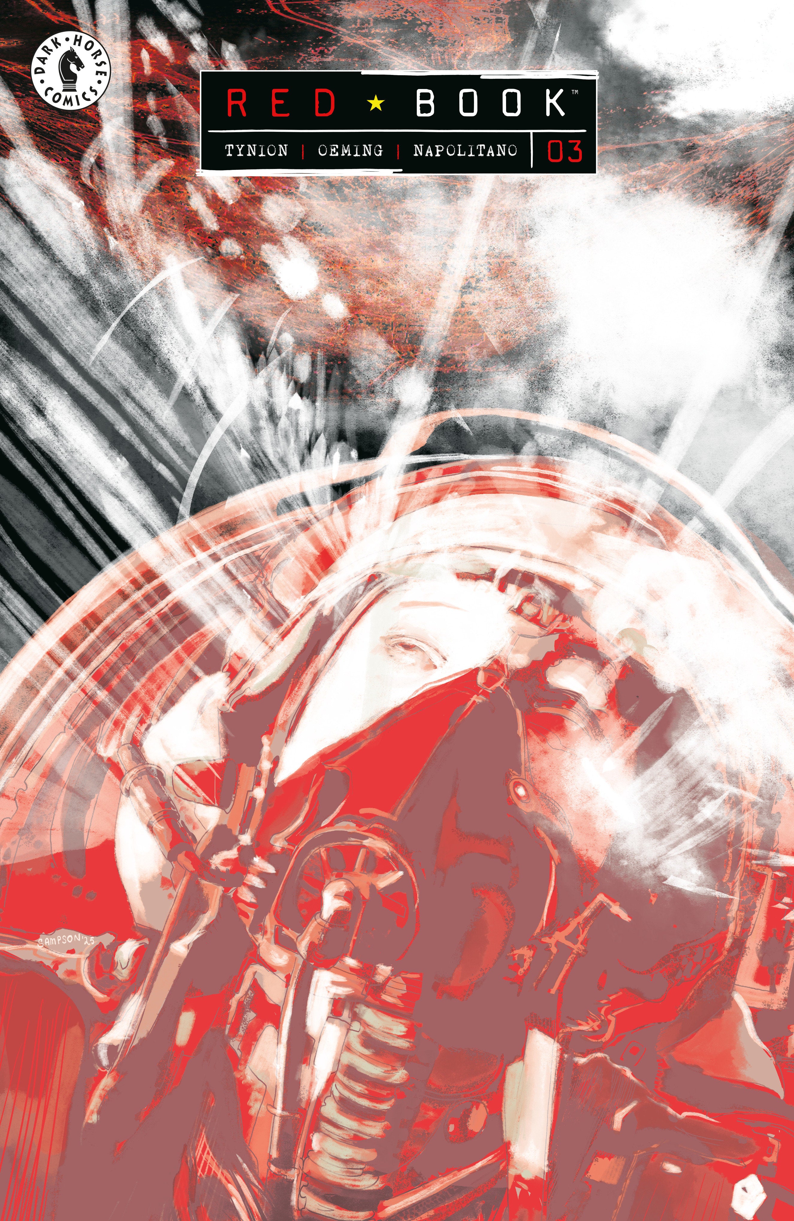 RED BOOK I #3 COVER B ALISON SAMPSON