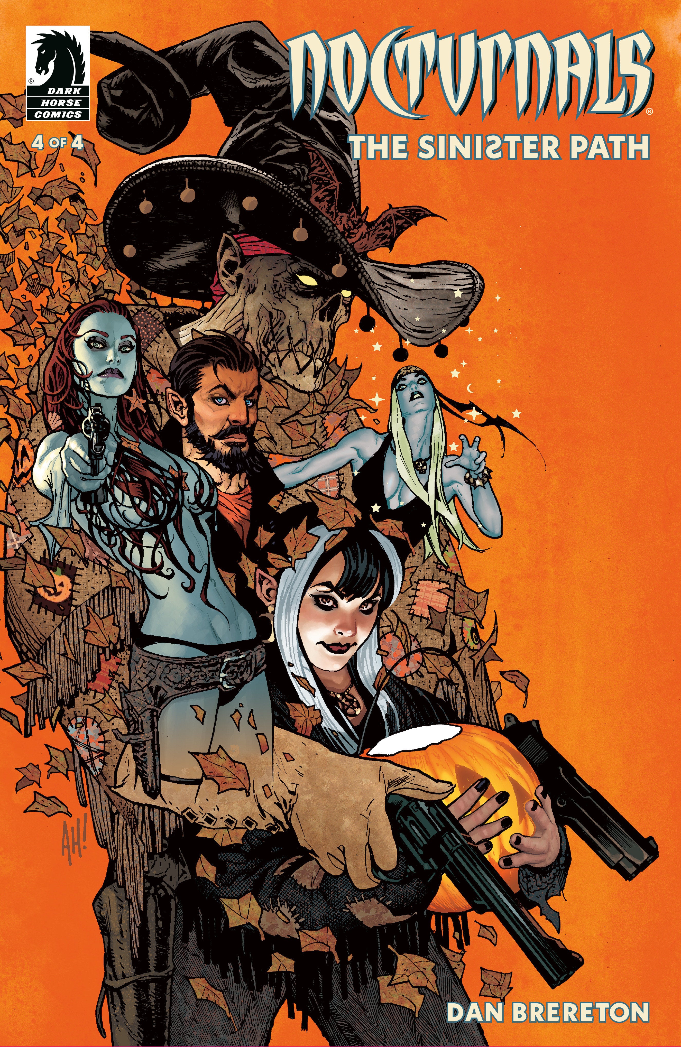NOCTURNALS: THE SINISTER PATH #4 COVER B ADAM HUGHES