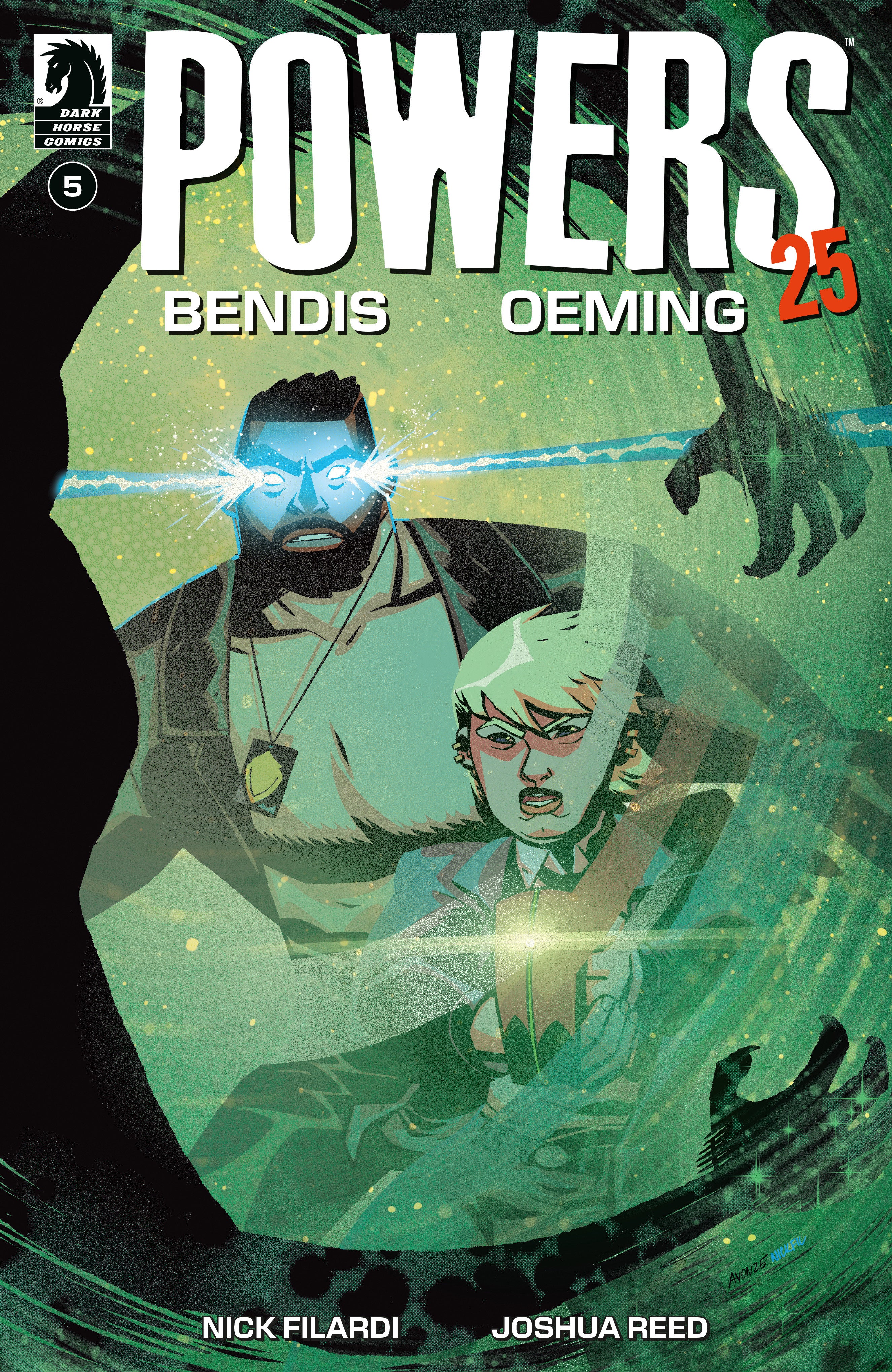 POWERS 25 #5 COVER A MICHAEL AVON OEMING