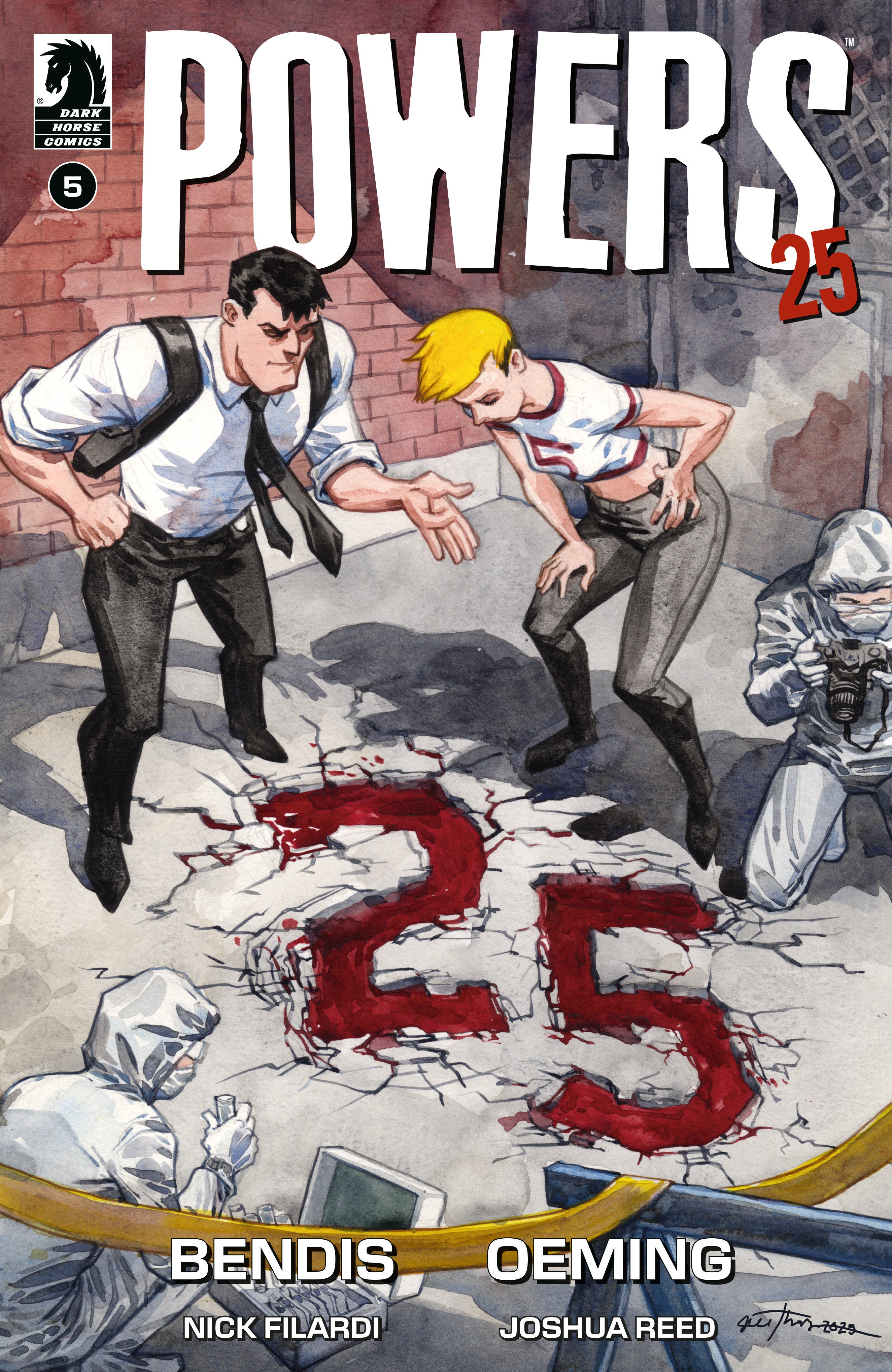 POWERS 25 #5 COVER B JILL THOMPSON