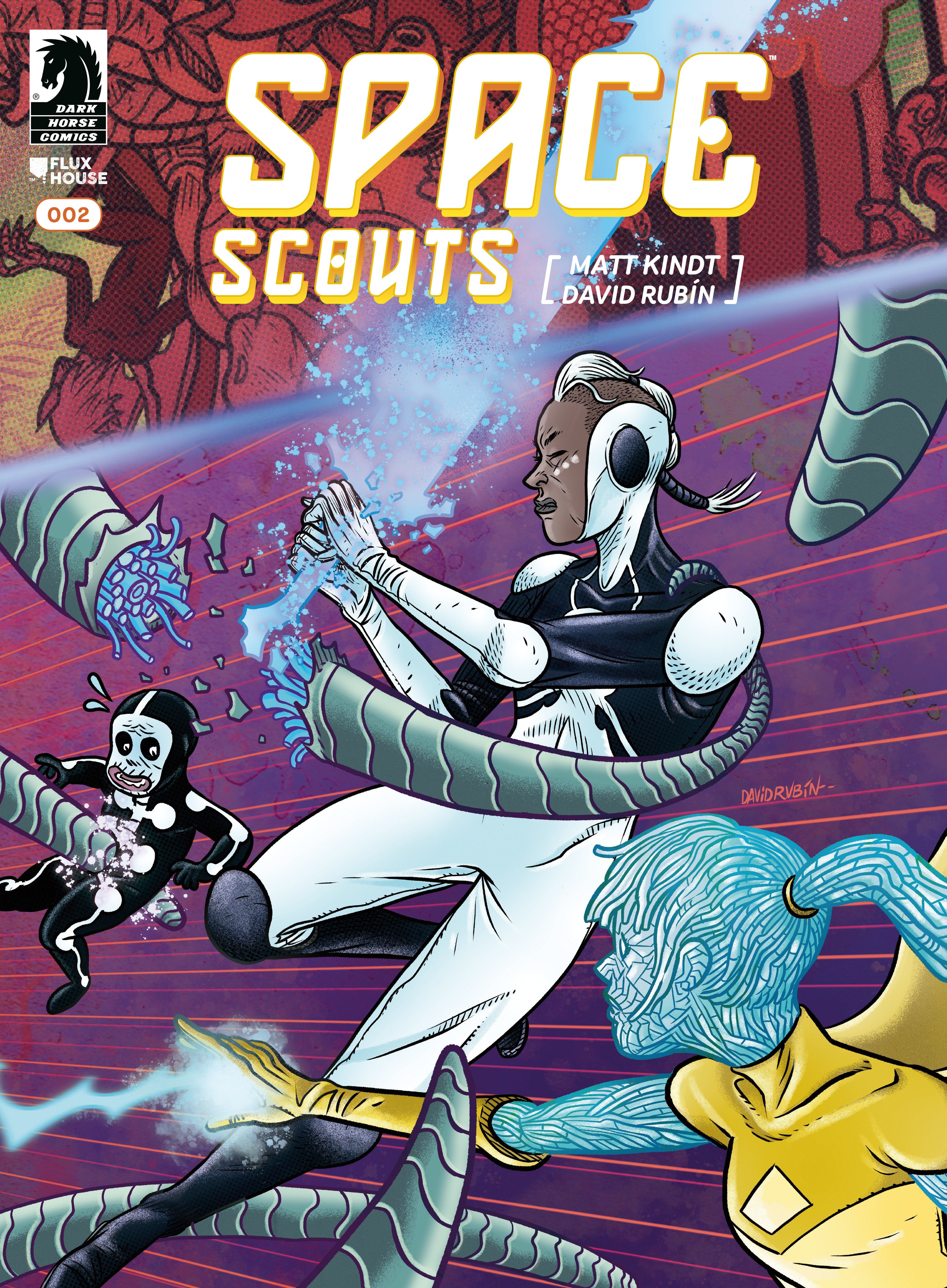 SPACE SCOUTS #2 COVER A DAVID RUBIN