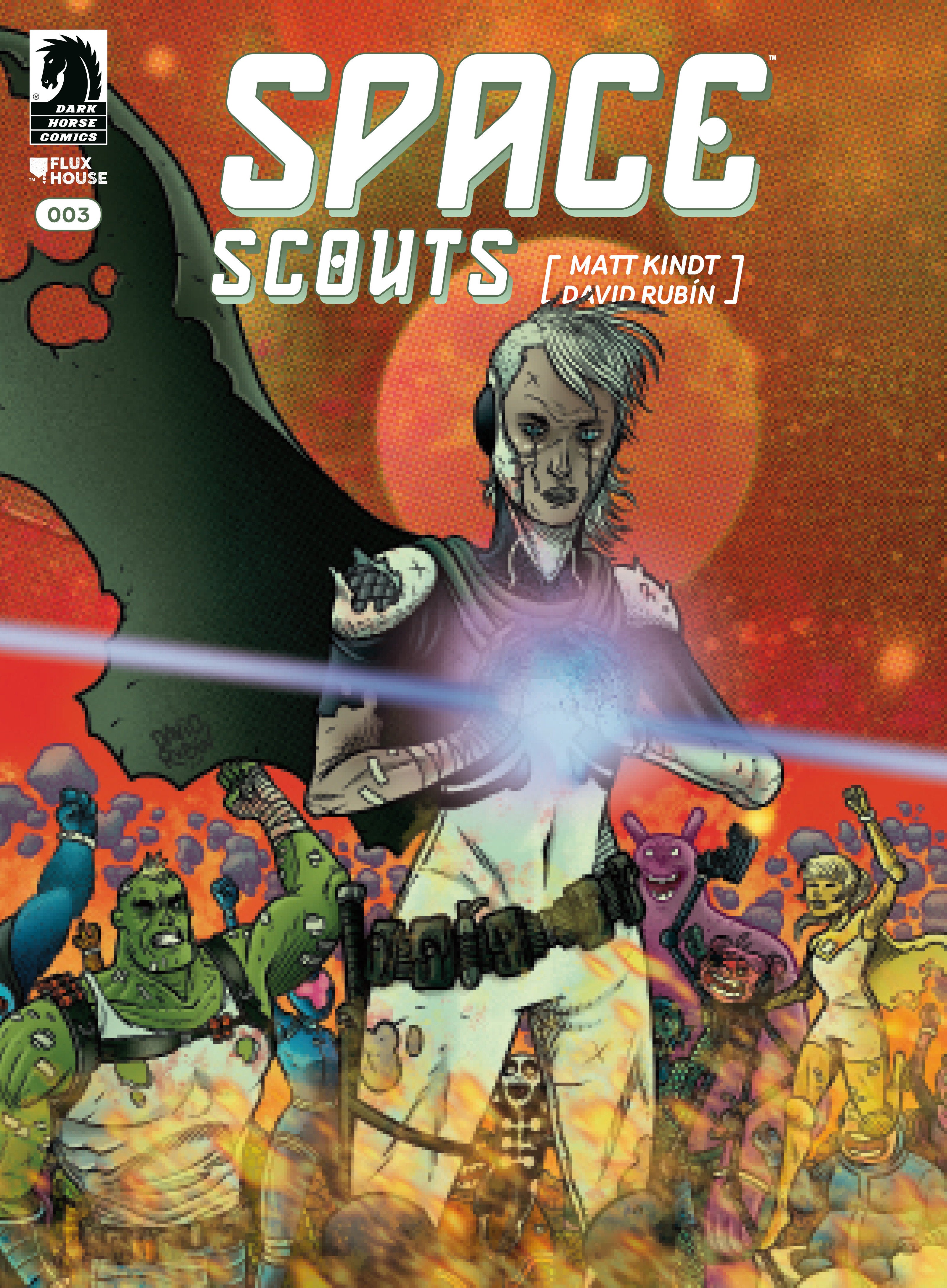 SPACE SCOUTS #3 COVER A DAVID RUBIN
