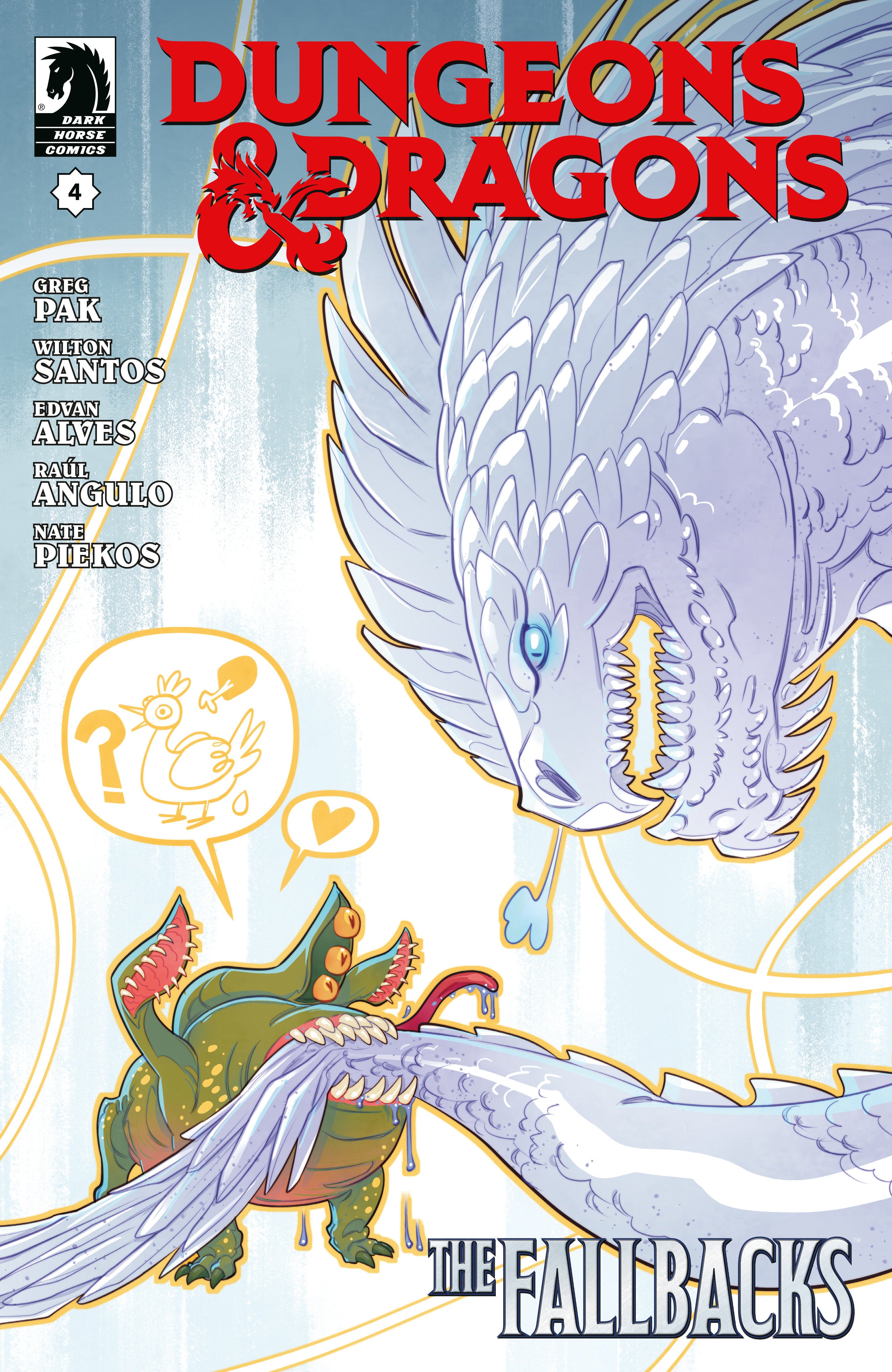 DUNGEONS & DRAGONS: THE FALLBACKS SERIES 1 #4 COVER A MARGUERITE SAUVAGE