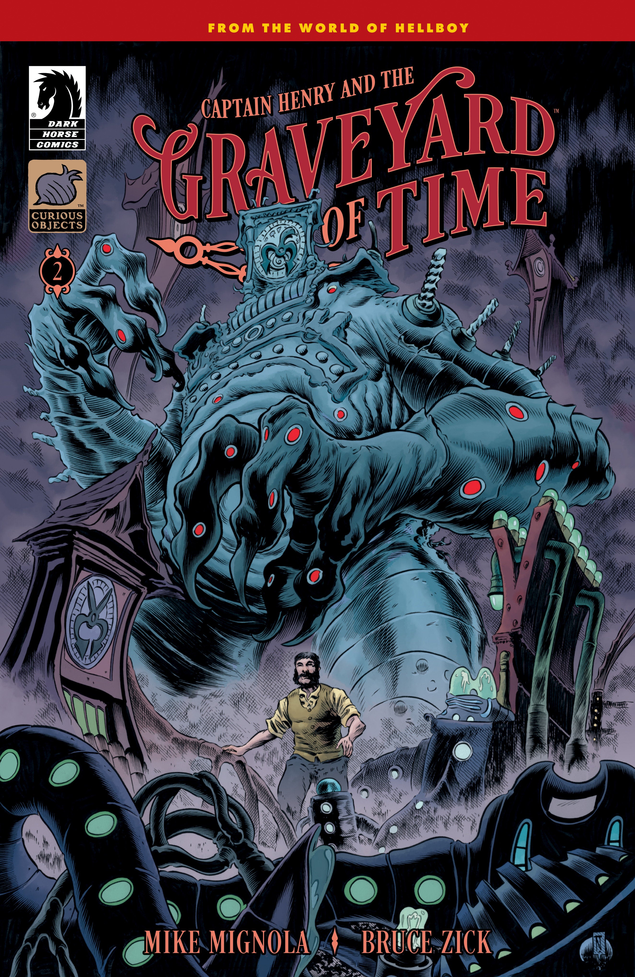 CAPTAIN HENRY AND THE GRAVEYARD OF TIME #2 COVER B TROY NIXEY