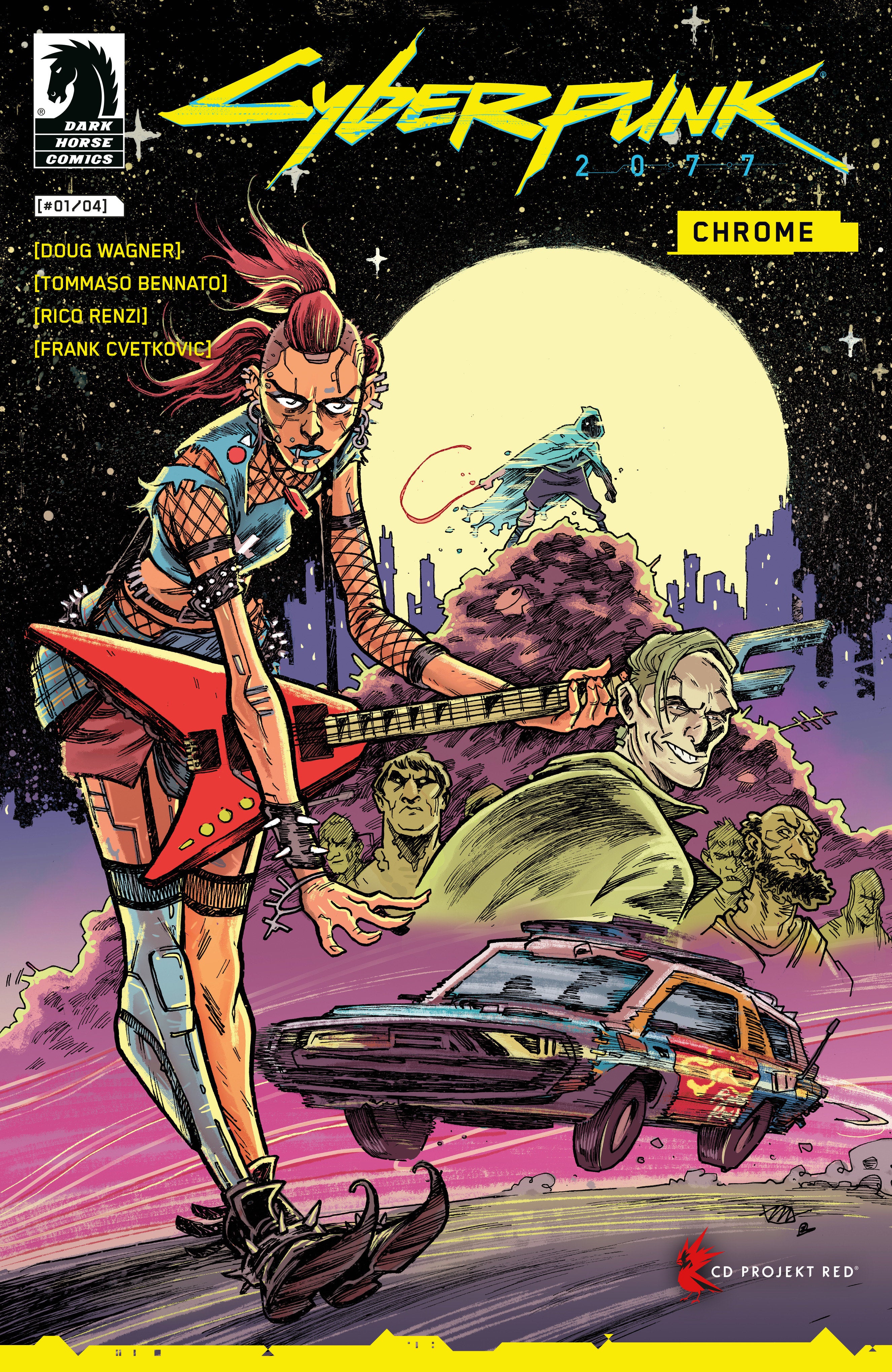 CYBERPUNK 2077: CHROME #1 COVER B MARK LASZLO
