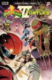 MIGHTY MORPHIN POWER RANGERS/TEENAGE MUTANT NINJA TURTLES III #5 COVER A ZONNO