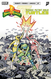 MIGHTY MORPHIN POWER RANGERS/TEENAGE MUTANT NINJA TURTLES III #5 COVER B BA