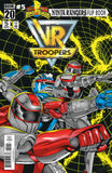 VR TROOPERS/POWER RANGERS FLIPBOOK FACSIMILE EDITION #5 COVER A MAIN SMITH & MCKENNA