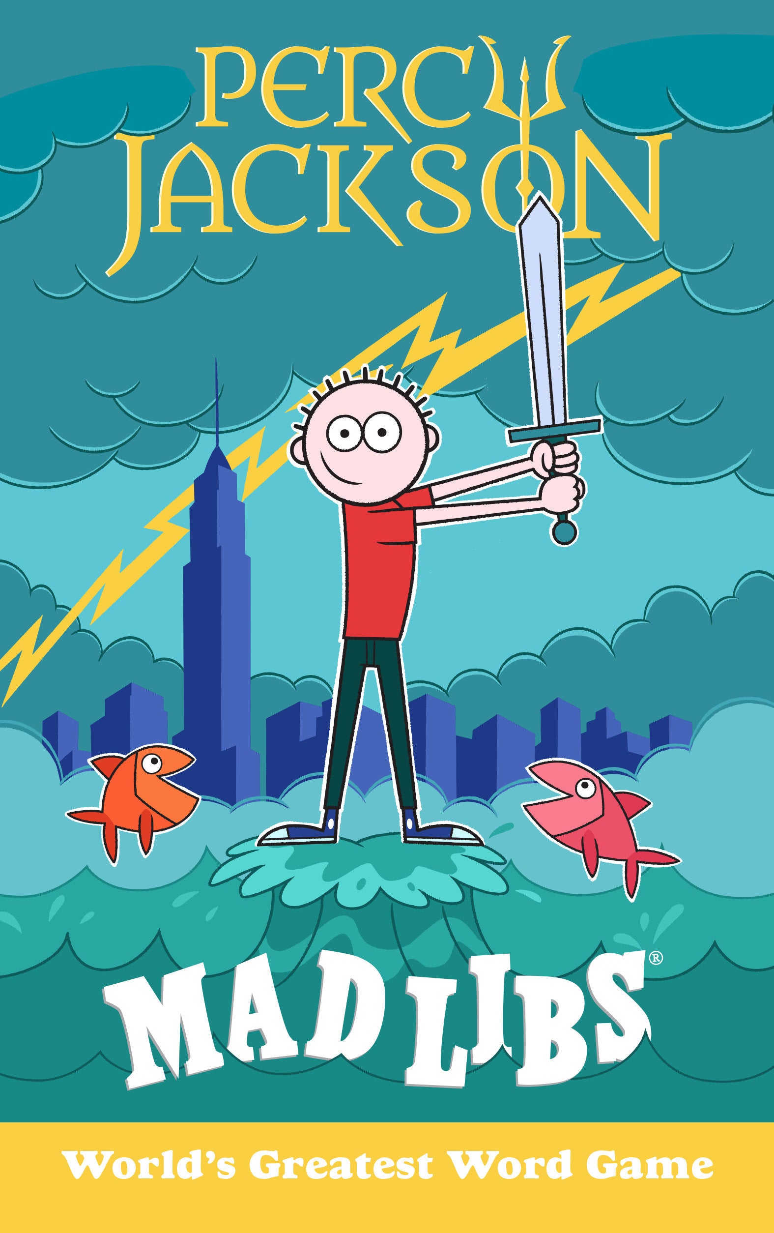 PERCY JACKSON MAD LIBS TRADE PAPERBACK
