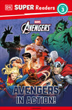DK SUPER READERS LEVEL 3 MARVEL AVENGERS IN ACTION TRADE PAPERBACK