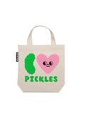 SUZY ULTMAN: I HEART PICKLES MINI TOTE