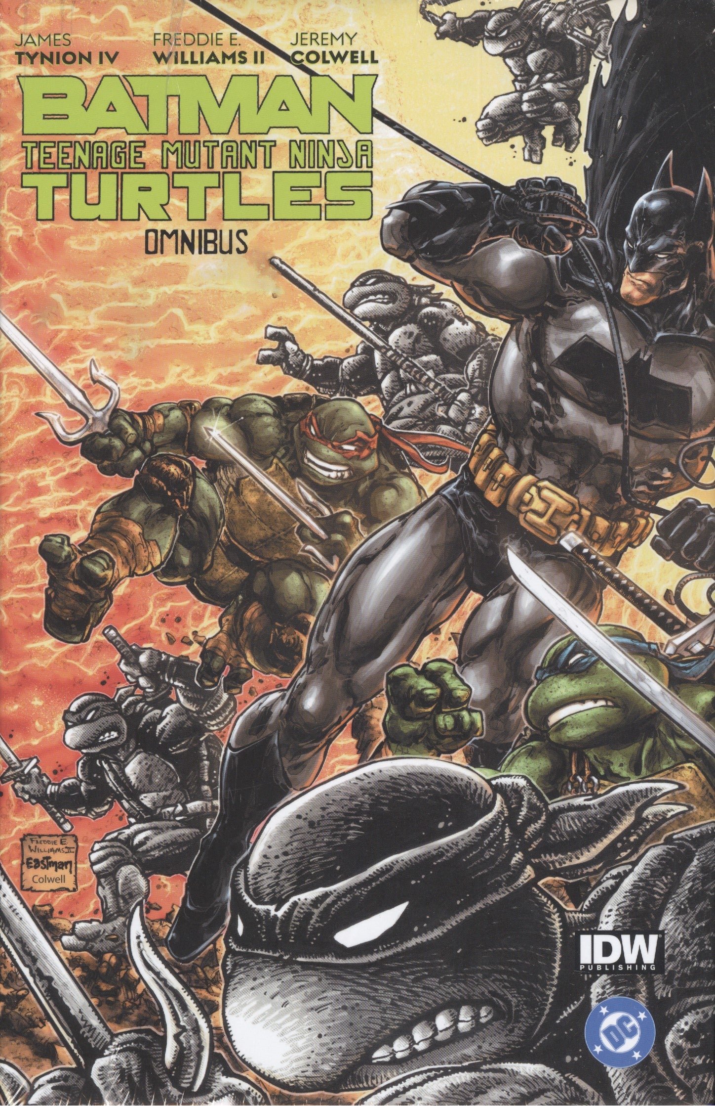 BATMAN TEENAGE MUTANT NINJA TURTLES OMNIBUS HARDCOVER