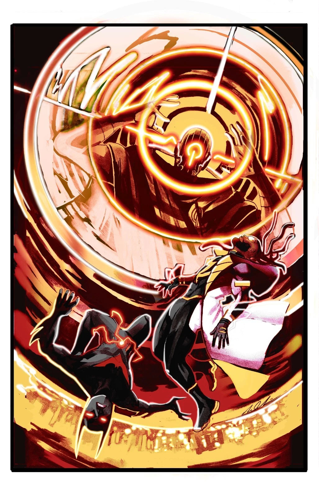 BATMAN STATIC BEYOND #2 COVER A NIKOLAS DRAPER-IVEY