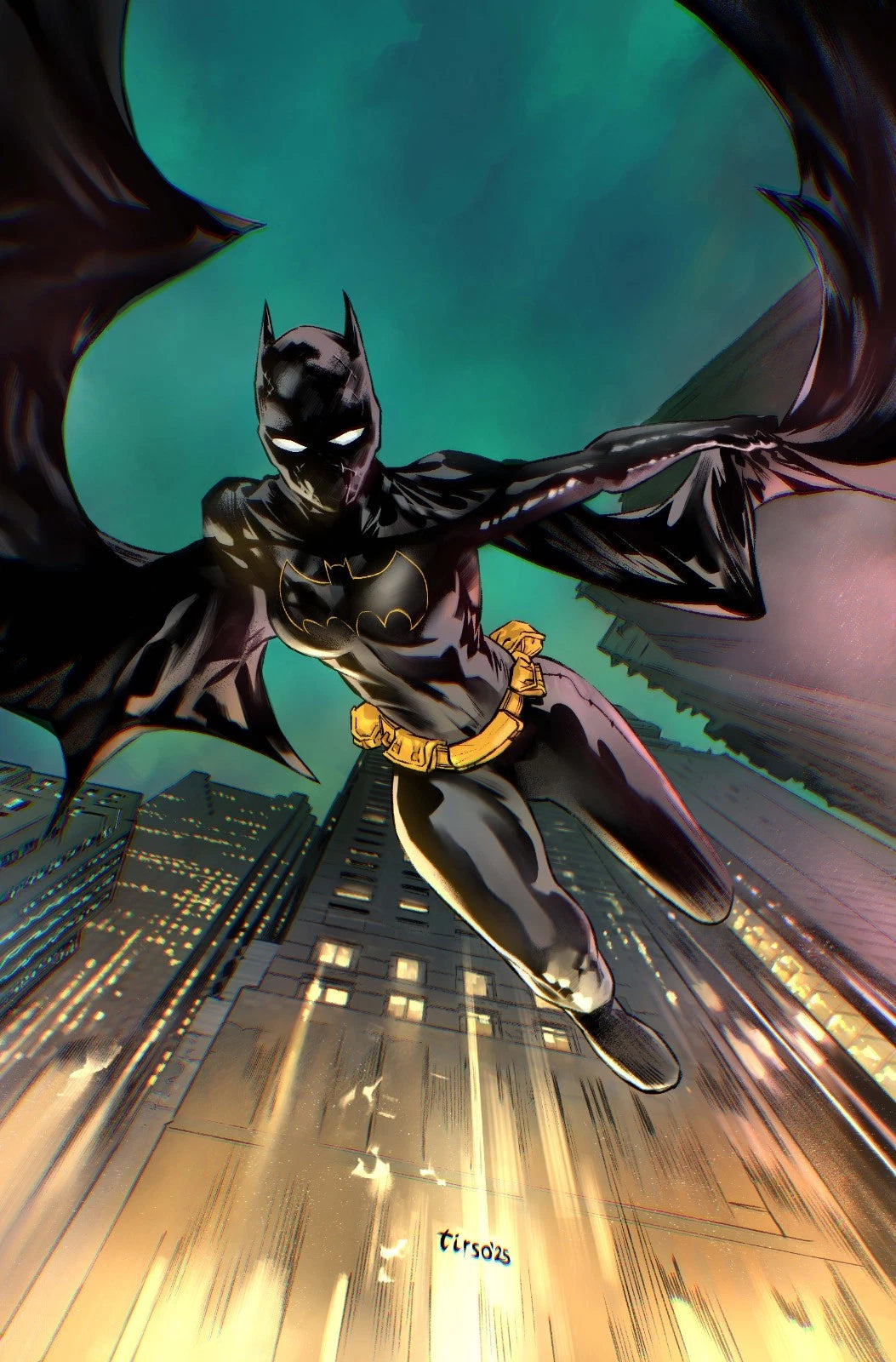BATGIRL #14 COVER B TIRSO CONS CARD STOCK VARIANT