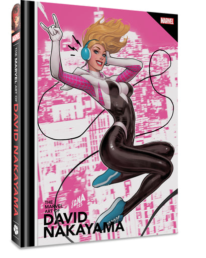 MARVEL ART OF DAVID NAKAYAMA HARDCOVER DIRECT MARKET ED