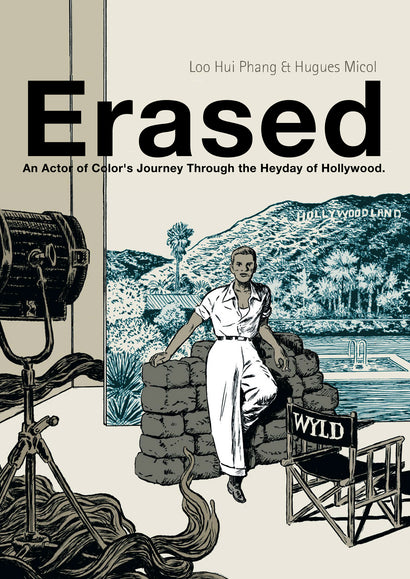 ERASED HARDCOVER AN ACTOR OF COLORS JOURNEY THROUGH THE HEYDAY OF HOLLYWOOD