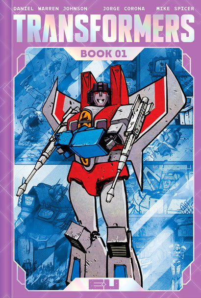 TRANSFORMERS DLX HARDCOVER BOOK 01 DIRECT MARKET EXCLUSIVE DANIEL WARREN JOHNSON & MIKE SPICER DECEPTICON CVR