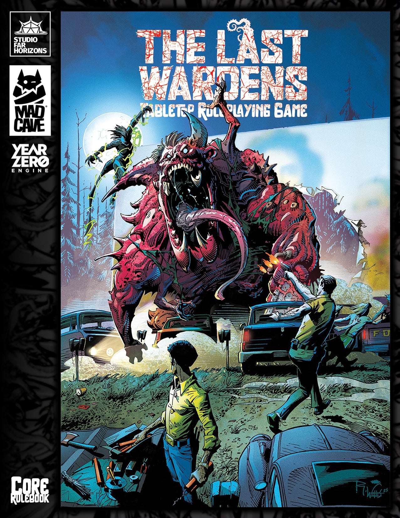 LAST WARDENS TABLETOP RPG HARDCOVER 