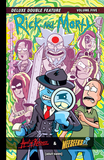 RICK AND MORTY DELUXE DOUBLE FEATURE HARDCOVER VOL 5 
