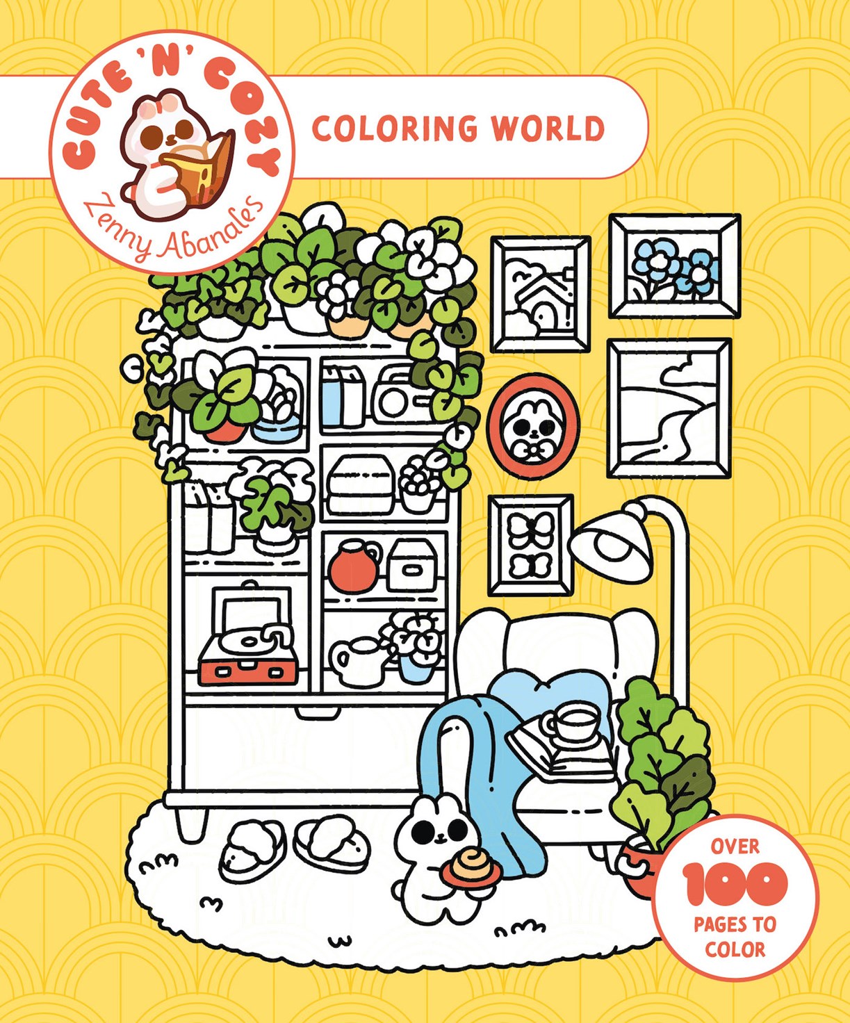 CUTE N COZY COLORING THERAPY TRADE PAPERBACK