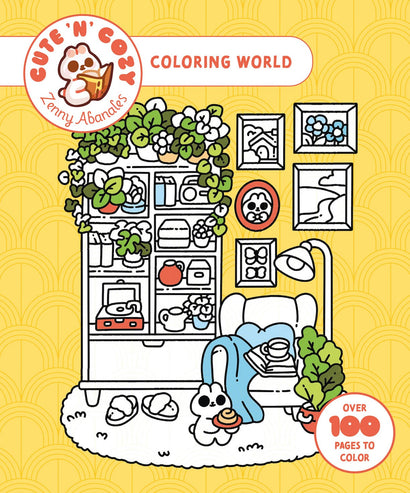 CUTE N COZY COLORING THERAPY TRADE PAPERBACK