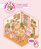 CUTE N COZY STICKER THERAPY TRADE PAPERBACK
