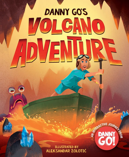 DANNY GOS VOLCANO ADVENTURE HARDCOVER