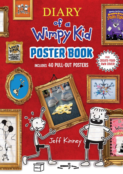 DIARY OF A WIMPY KID POSTER BOOK TRADE PAPERBACK