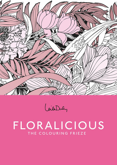 FLORALICIOUS TRADE PAPERBACK A COLORING FRIEZE