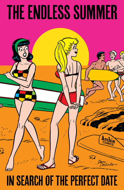 BETTY AND ME #1 (ONE SHOT) FACSIMILE EDITION COVER B ENDLESS SUMMER DAN DECARLO VARIANT 