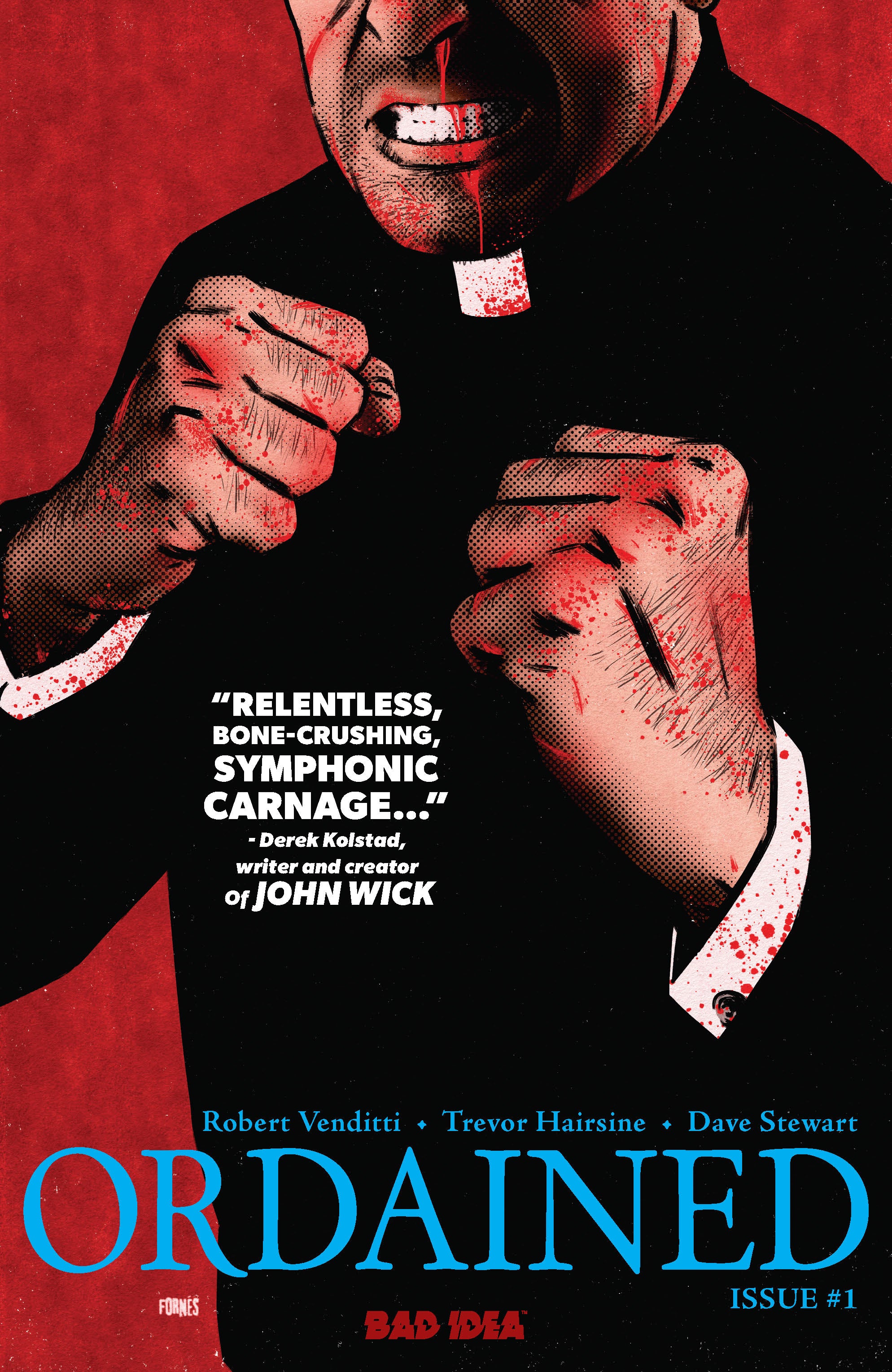 ORDAINED #1 3RD PRINTING COVER A JORGE FORNES VARIANT