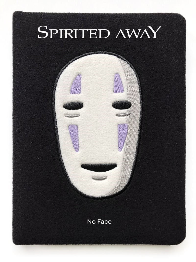 STUDIO GHIBLI SPIRITED AWAY NO FACE PLUSH JOURNAL HARDCOVER