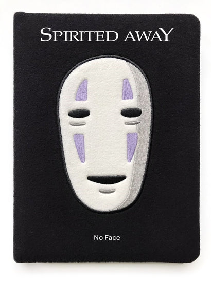 STUDIO GHIBLI SPIRITED AWAY NO FACE PLUSH JOURNAL HARDCOVER