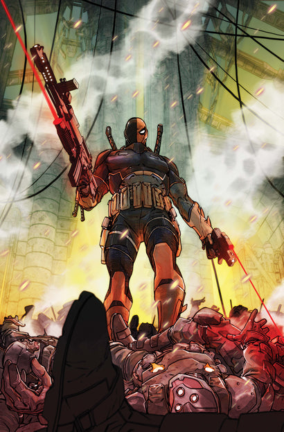 DEATHSTROKE THE TERMINATOR #1 COVER A CARMINE DI GIANDOMENICO