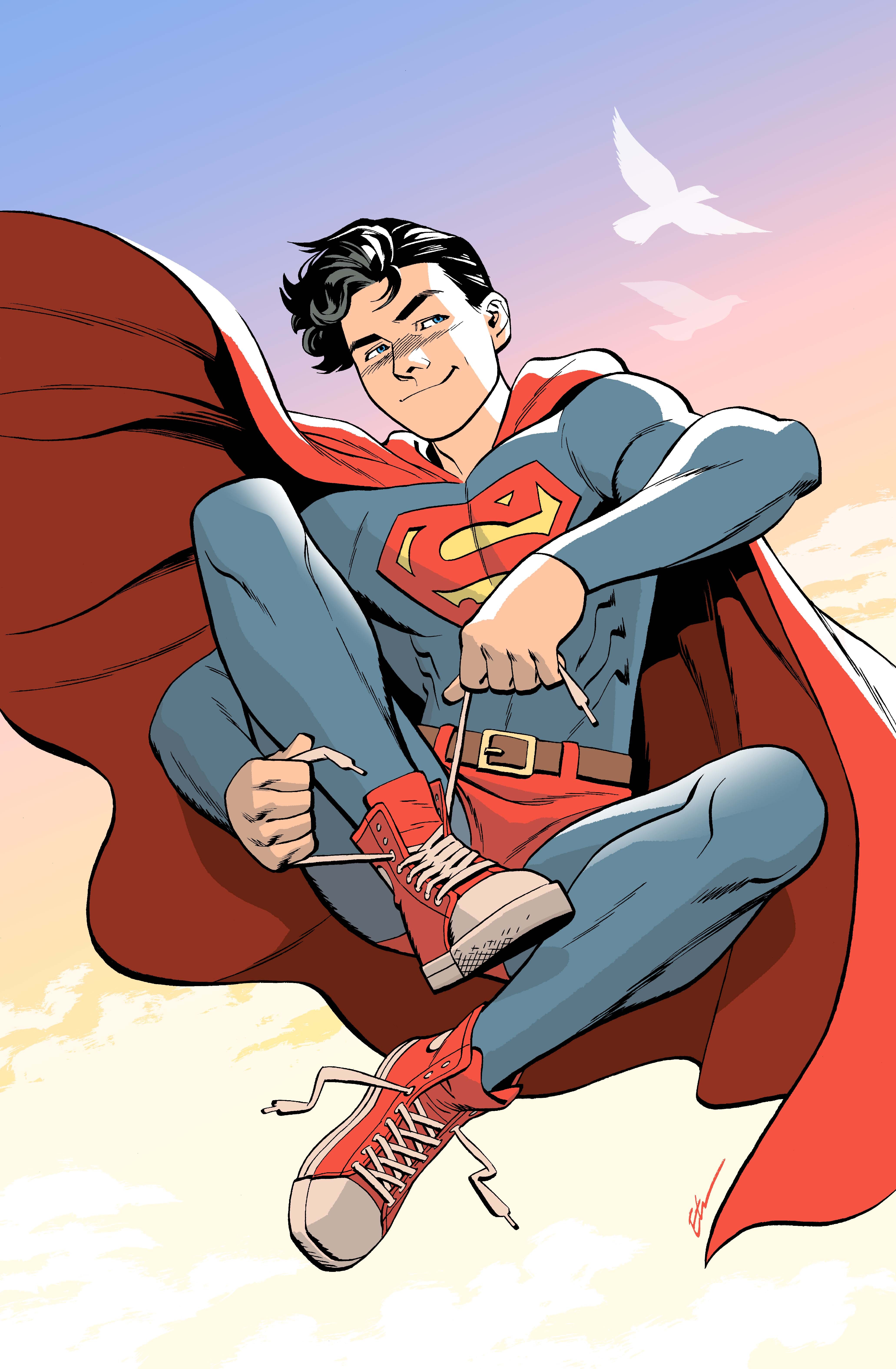 ACTION COMICS #1096 COVER C ETHAN YOUNG CARD STOCK VARIANT