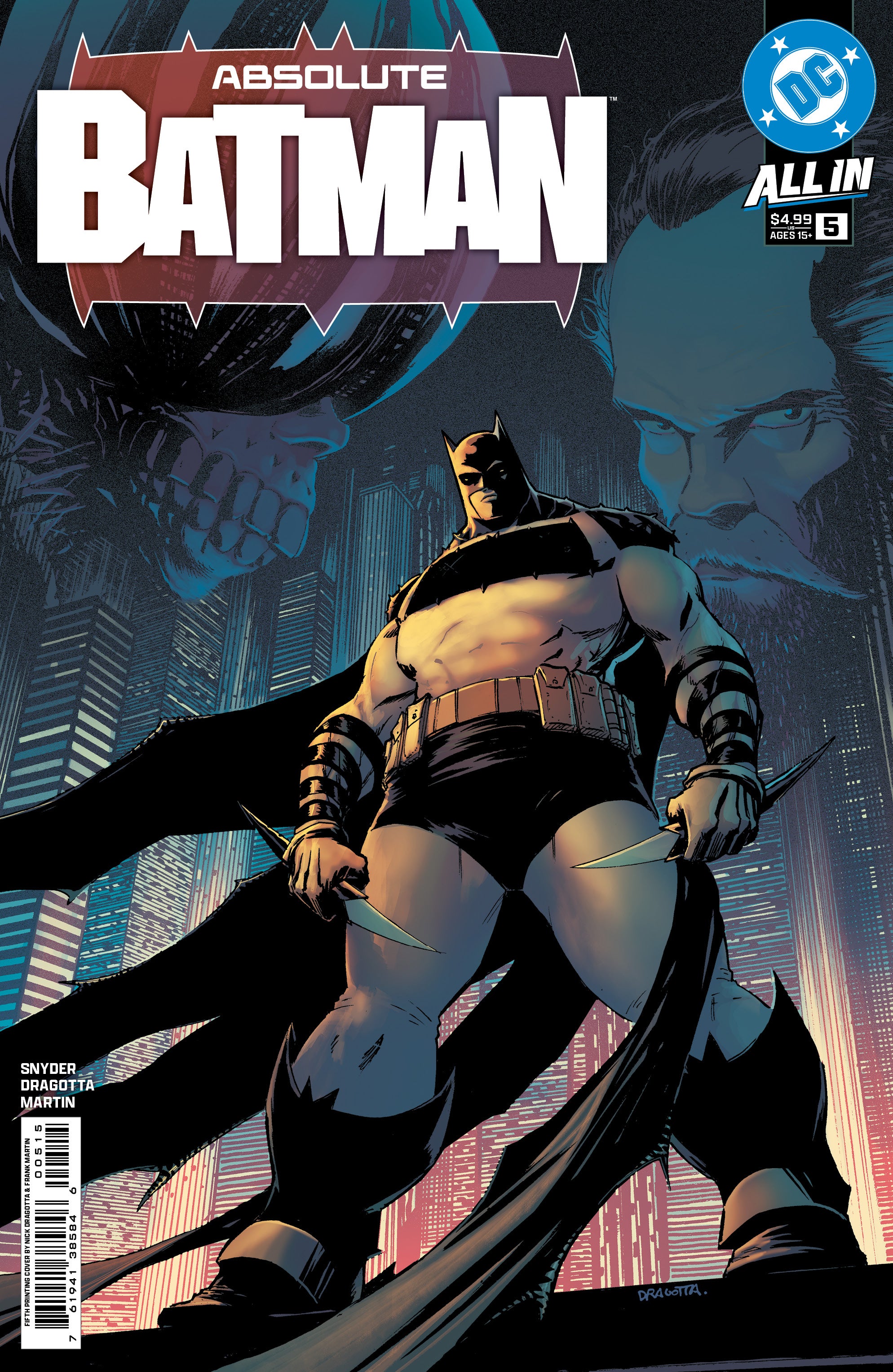 ABSOLUTE BATMAN #5 5TH PRINTING