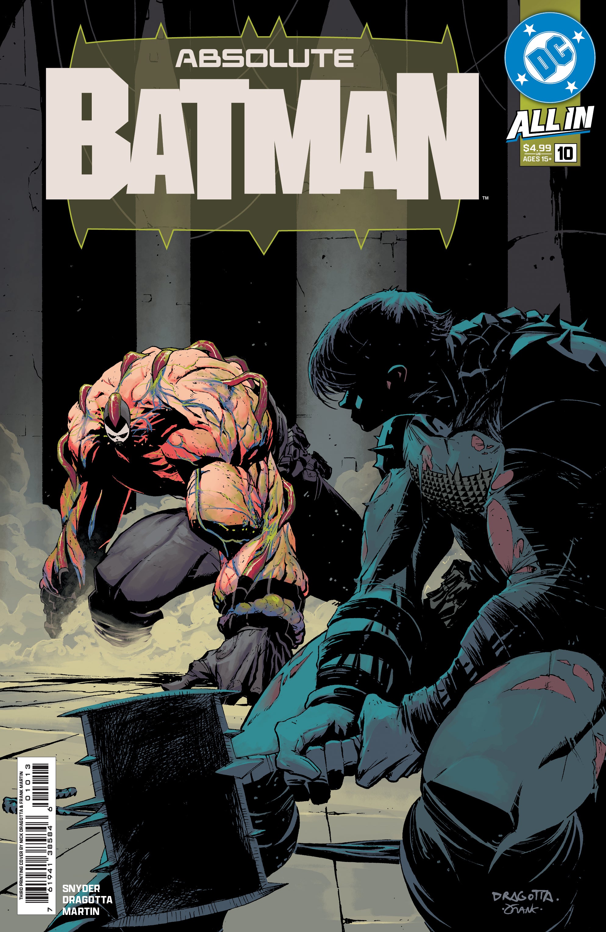 ABSOLUTE BATMAN #10 3RD PRINTING